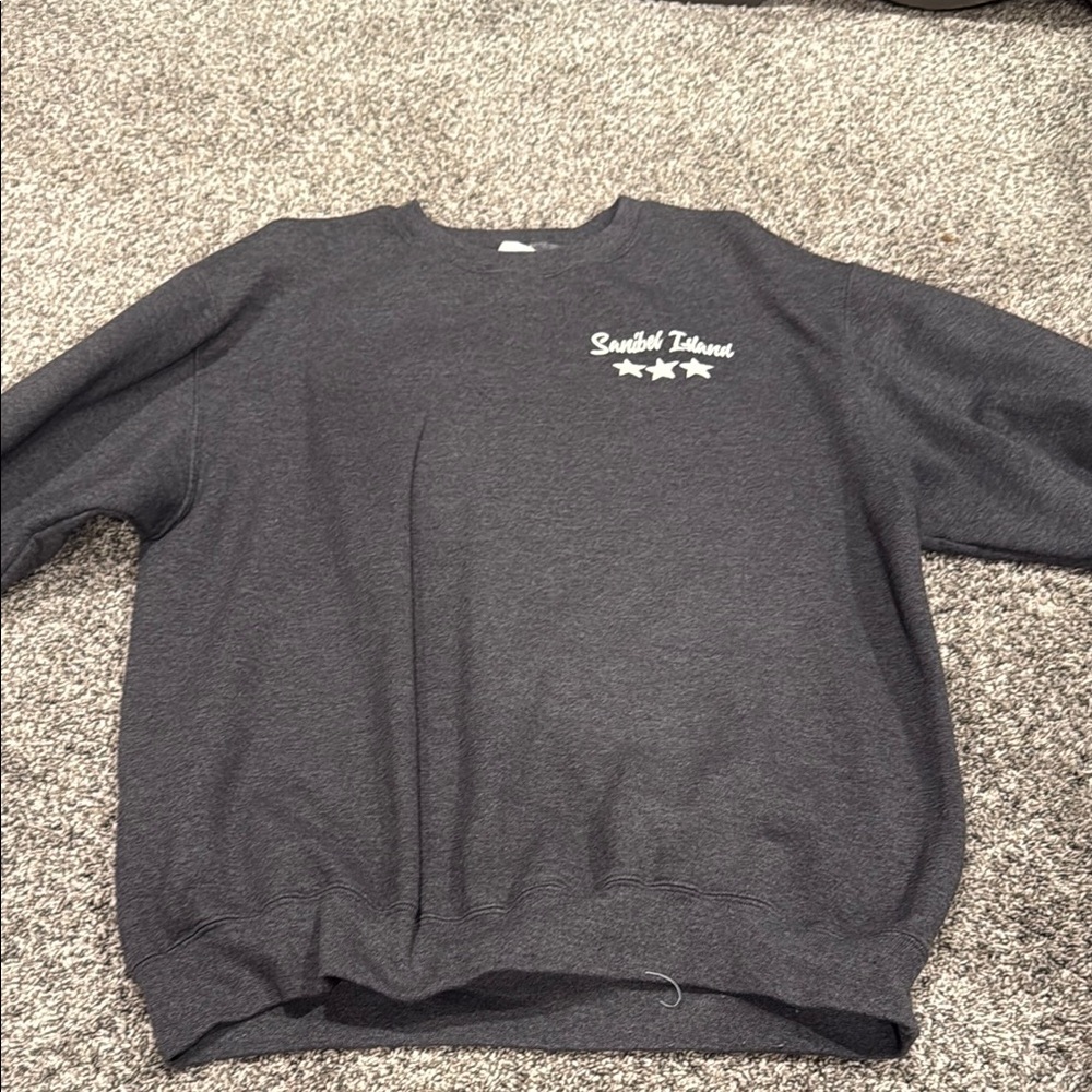 Port and Company Black Crewneck Sweater Classic Design